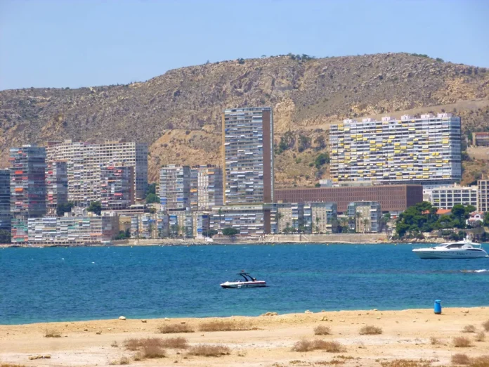 La Albufereta vista desde el Cabo de las Huertas, Alicante